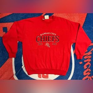 Men’s vintage Kansas City Chiefs Lee Sport Large red sweatshirt